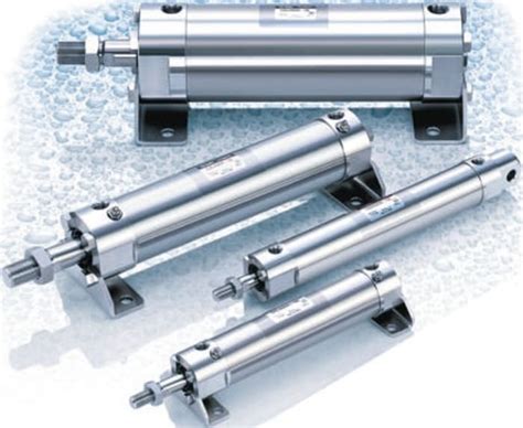 CDJ5D16SR-125-B SMC | SMC Pneumatic Piston Rod Cylinder - 16mm Bore ...