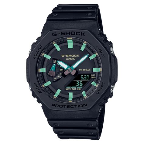 GA2100RC-1A | G-SHOCK 2100 Series Black | CASIO