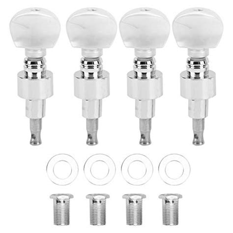 4 String Banjo Tuning Pegs, 4Pcs Banjo Geared Machine Anti-rust Zinc ...