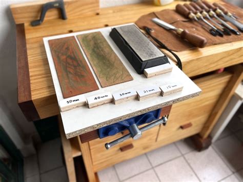 Chisel Sharpening Jig DIY - Sharpen Chisels Easily! - Etto Woodworking