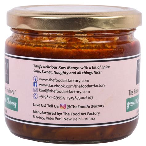 Green Mango Chutney – thefoodartfactory