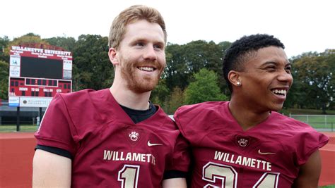 Long-time friends reunite on Willamette football team