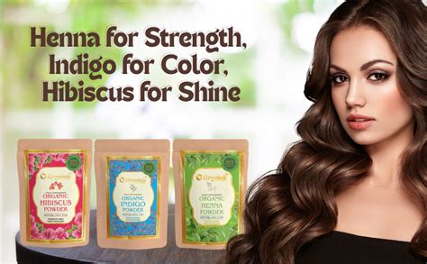 Buy Hennahub Amla, Reetha, Shikakai, Bhringraj Hibiscus, Methi, Henna ...