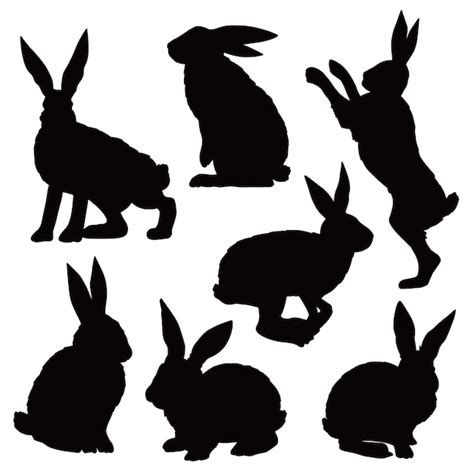 Images de Silhouette lapin – Téléchargement gratuit sur Freepik