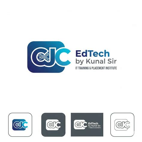 Logo Creation for "CJC - EdTech by Kunal Sir" IT Training Institute ...