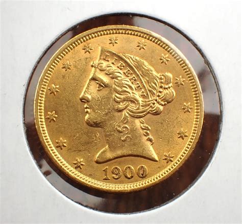 Lot - U.S. $5 GOLD COIN