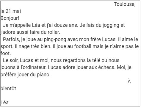 Apprenons le Français: Encore une lettre de Rouen - French for Class 7 ...