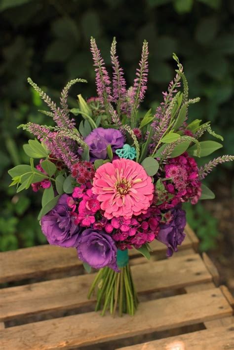 july flowers wedding