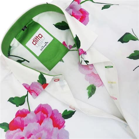 Charaghdin.com - Print White Shirt