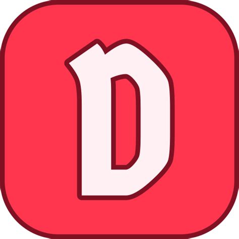 Letter d Generic color lineal-color icon | Freepik