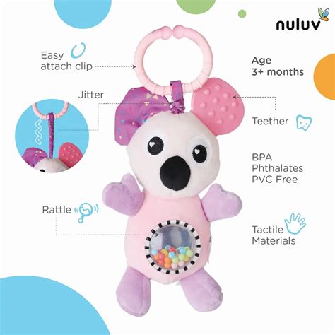 Nuluv Jittery Koala Multicolour, 3M+