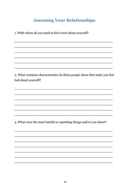 Image result for Codependency Worksheets Free Printable