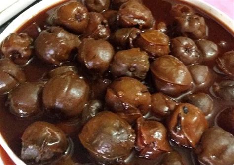 Jocotes en miel Receta de Brenda Noemí Arana Arrué- Cookpad