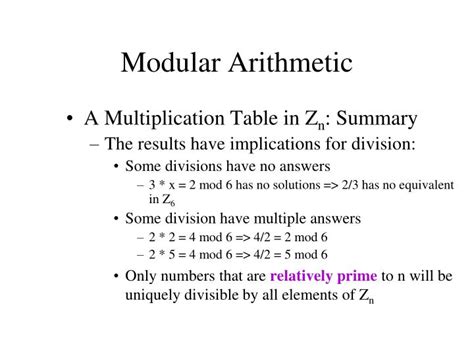Image result for How to Solve Modular Arithmetic