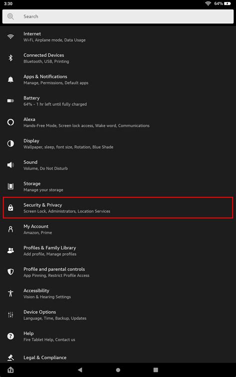 Image result for Amazon Fire Tablet Home Screen