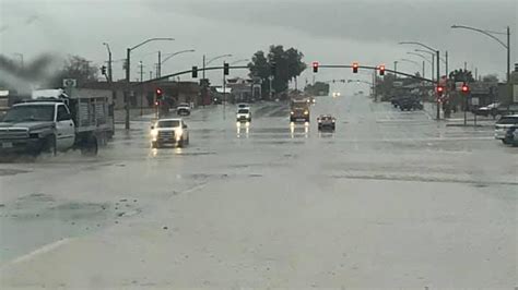 In Joshua Tree and Yucca Valley flooding reported after heavy rainfall