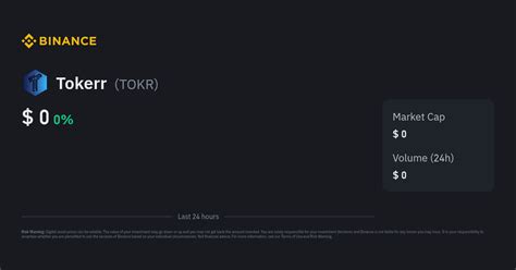 Tokerr Price | TOKR Price Index, Live Chart and INR Converter - Binance