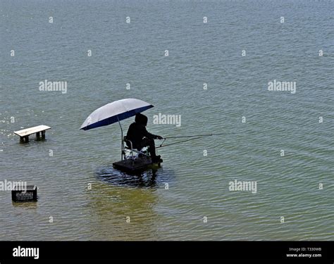 fishing on Lake Merced in San Francisco, California Stock Photo - Alamy