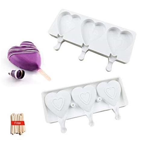 Bakewareind Heart Cakesicle MOULD, 4 cavity