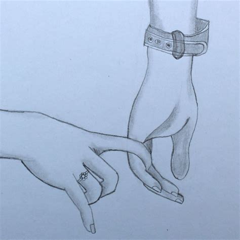 How to draw holding Hands pencil drawing || Girl and Boy hand sketch drawing | Cute drawings of ...