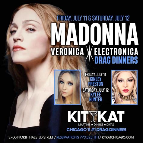 The Madonna Drag Dinner • Kit Kat | Drag Show Chicago