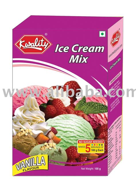 Ice Cream Mix,India Kwality price supplier - 21food
