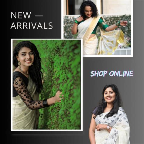 Buy Kerala Saree Online in UK | Kerala Kasavu Saree Online in UK
