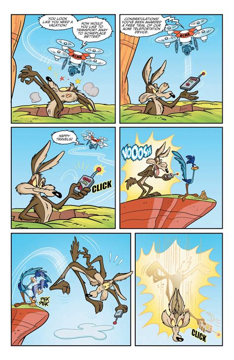 Looney Tunes #279 Preview: Doctor Who? Coyote