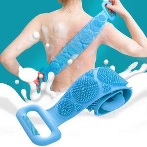 SHARPNAL Double Chopping Belt Scrubber Washer for Bath Scrub Pad Scrub ...