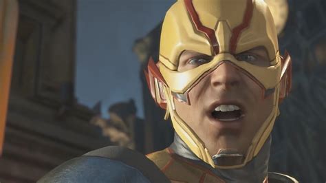 INJUSTICE 2 REVERSE FLASH Confronts FLASH - YouTube