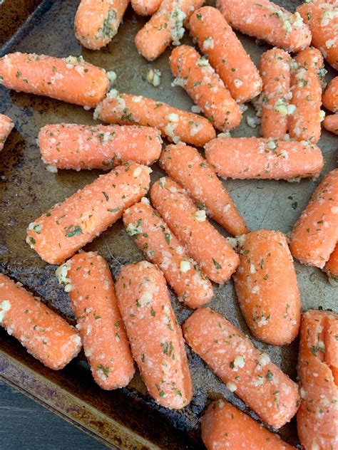 Parmesan Roasted Carrots - The Endless Appetite