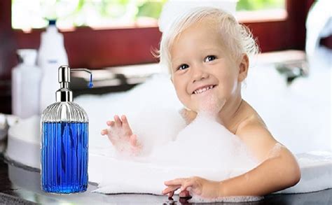 Luxafare Glass Soap Dispenser Set Hand Liquid, Shampoo,Conditioner ...