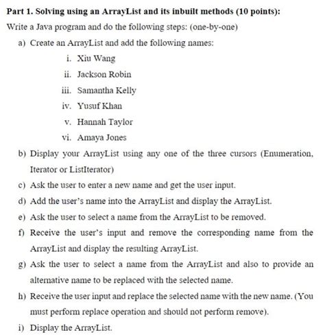7.3.7 ArrayList Helper Methods Asnwers 的图像结果