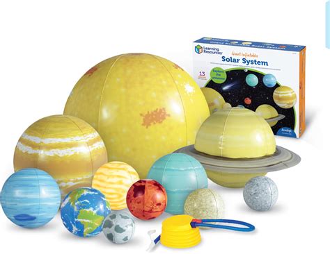Buy Learning Resources Inflatable Solar System Set Online at Low Prices ...