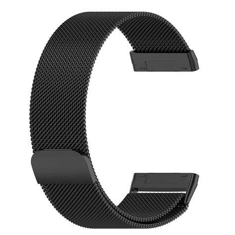 T TECLUSIVE Luxury Metal Magnetic Strap Compatible for Fitbit Versa 4 ...