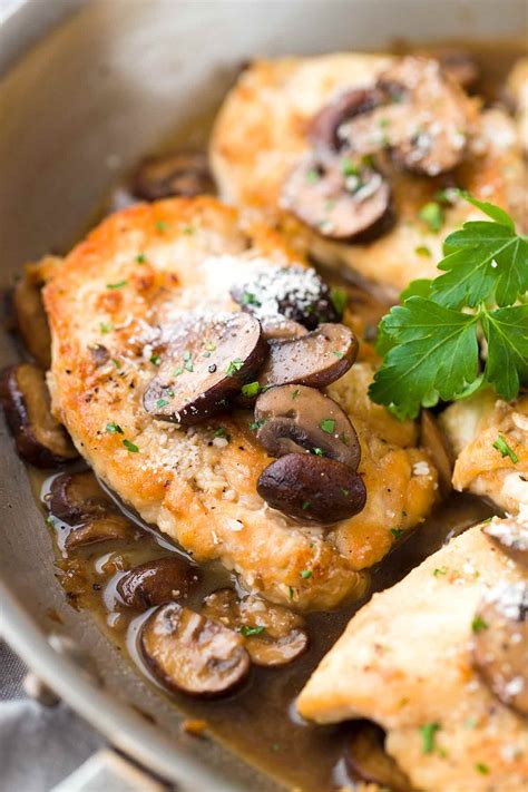 Chicken Marsala Recipe - Jessica Gavin