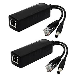 ANVISION Active 12V PoE Splitter Adapter Injector IEEE 802.3af ...