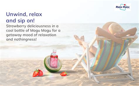 Mogu Mogu Strawberry & Mango Juice Drink with Nata de Coco Jelly 320ml ...