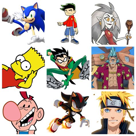 17 Cartoon Characters With Spiky & Funny Hair