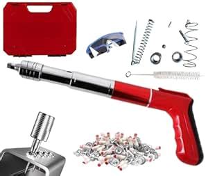 STOIQE Multipurpose Manual Steel Nail Gun With 100 Nails,Wall Fastening ...
