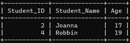 Image result for Minus Command in SQL