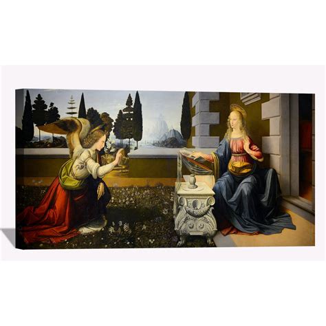 Annunciation Leonardo Da Vinci