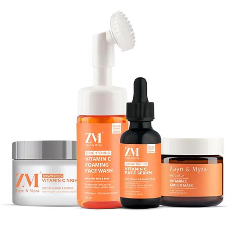 ZM Zayn & Myza Vitamin C Skin Care Combo Foam Cleanser, 100ml + Vitamin ...