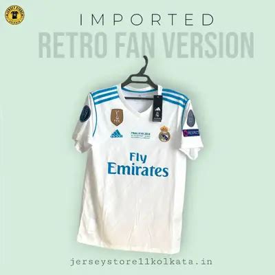 Buy REAL MADRID UCL FINAL 2018 KIT IMPORTED RETRO FAN VERSION (RONALDO ...