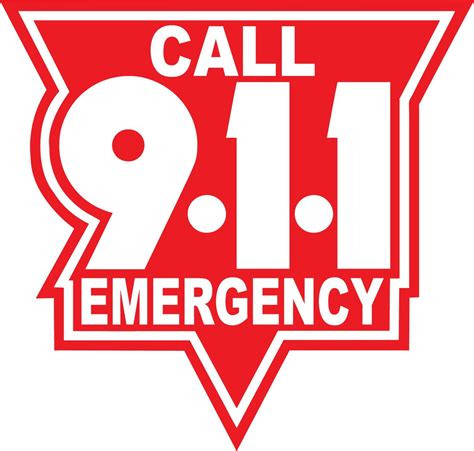 Emergency 911 Sign - 17" x 23" - Signquick