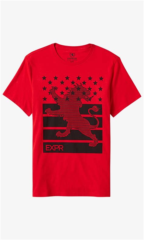 Red Graphic Tees