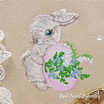 Image result for Bunny Applique Machine Embroidery Designs