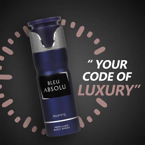 Buy Riiffs Bleu Absolu Deodorant for Men Online in India | The ...