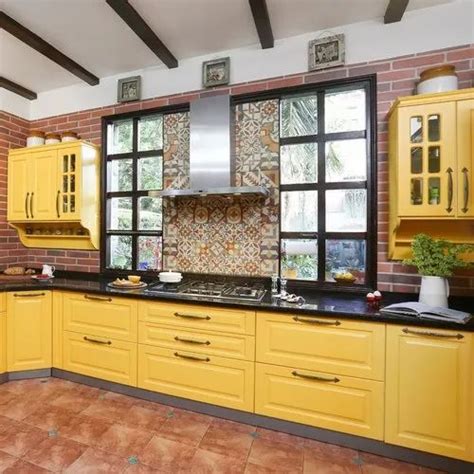 Modular Kitchen Shutter - Modular Kitchen With Membrane Shutters ...