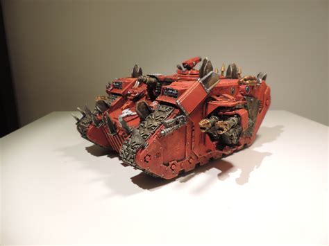 Looted Chaos Land Raider C&C welcomed : r/Warhammer40k